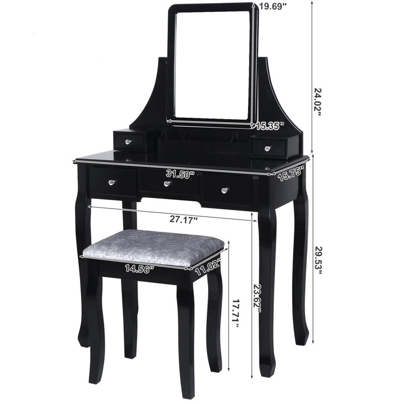 House of Hampton® Elanore Vanity Wayfair